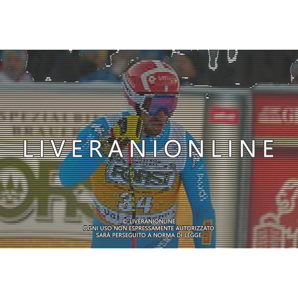 TommasiniR/LMedia - 2021 FIS Ski World Cup - Men&#39;s Downhill - alpine ski race 18 December 2021 - Saslong, Val Gardena, Italy Photo showing: Mattia Casse (ITA) @TommasiniR/LMedia/AGENZIA ALDO LIVERANI SAS