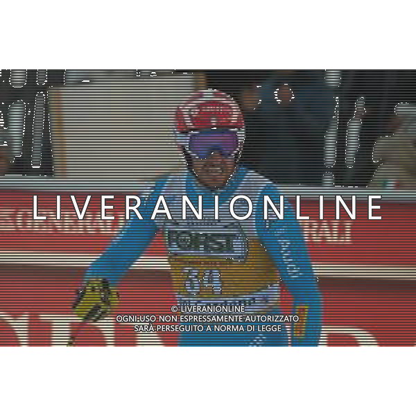 TommasiniR/LMedia - 2021 FIS Ski World Cup - Men&#39;s Downhill - alpine ski race 18 December 2021 - Saslong, Val Gardena, Italy Photo showing: Mattia Casse (ITA) @TommasiniR/LMedia/AGENZIA ALDO LIVERANI SAS