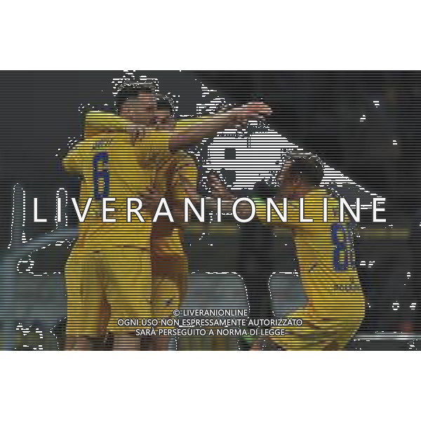 Frosinone vs SPAL Campionato Serie B - 18 Giornata Stadio B.Stirpe - Frosinone 18-12-2021 nella foto Esultanza Frosinone ©Federico Gaetano/AGENZIA ALDO LIVERANI SAS