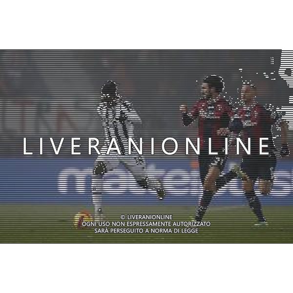 Bologna - Juventus Campionato di Calcio Serie A TIM 18/12/2021 nella foto: Kean Moise (Juventus f.c.) ©Claudio Zamagni/Agenzia Aldo Liverani during Italian Serie A soccer match between Bologna and Juventus at Renato Dall\'Ara Stadium on December 18 2021 photo credit by Claudio Zamagni/Aldo Liverani Photo Agency/AGENZIA ALDO LIVERANI SAS