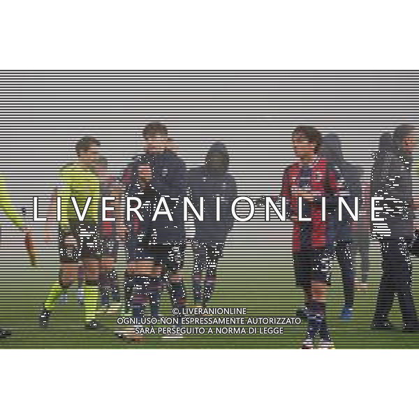 BOLOGNA vs JUVENTUS Campionato Calcio SERIE A TIM 18.12.2021 NELLA FOTO DELUSIONE BOLOGNA A FINE GARA ©VILLANI / AGENZIA ALDO LIVERANI SAS