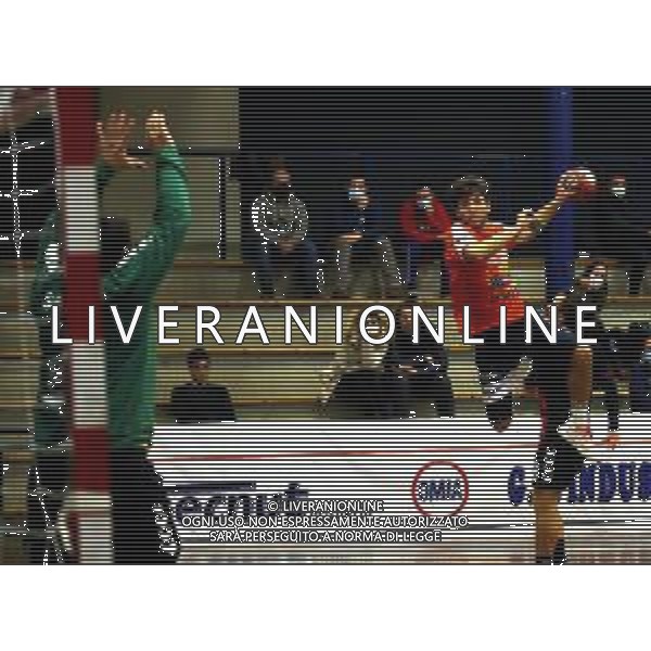 IMOLA 18 12 2021 PALLAMANO ROMAGNA-CAMERANO SERIE A2 NELLA FOTO AMAROLI CRISTIAN IMOLA ©SANNA/AGENZIA ALDO LIVERANI SAS
