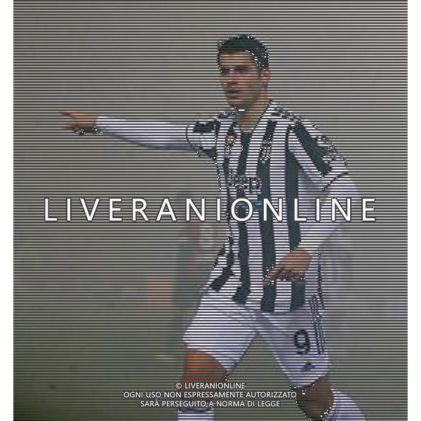 BOLOGNA vs JUVENTUS Campionato Calcio SERIE A TIM 18.12.2021 NELLA FOTO ESULTANZA DOPO IL GOL DI ALVARO MORATA ©SANTANDREA / AGENZIA ALDO LIVERANI SAS