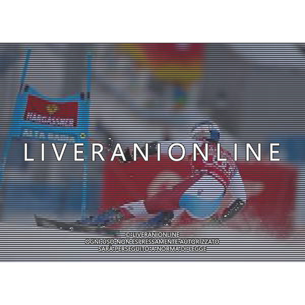 BisiS/LMedia - 2021 FIS Ski World Cup - Men 39 Giant Slalom - alpine ski race 19 December 2021 - Gran Risa, Alta Badia, Italy Photo showing: SKIING - AUDI FIS SKI WORLD CUP, GS MEN ALTA BADIA, TRENTINO ALTO ADIGE, ITALY 2021-12-19 - Sunday Image shows ODERMATT Marco (SUI) Second place, @BisiS/LMedia/AGENZIA ALDO LIVERANI SAS