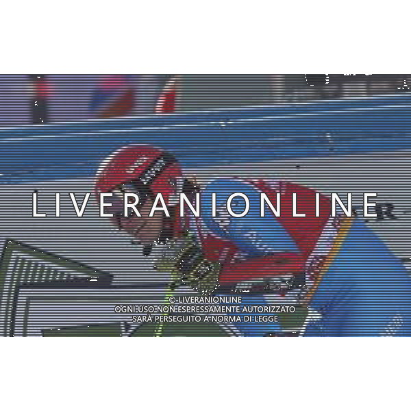 BisiS/LMedia - 2021 FIS Ski World Cup - Men 39 Giant Slalom - alpine ski race 19 December 2021 - Gran Risa, Alta Badia, Italy Photo showing: SKIING - AUDI FIS SKI WORLD CUP, GS MEN ALTA BADIA, TRENTINO ALTO ADIGE, ITALY 2021-12-19 - Sunday Image shows de ALIPRANDINI Luca (ITA) 5th CLASSIFIED, @BisiS/LMedia/AGENZIA ALDO LIVERANI SAS