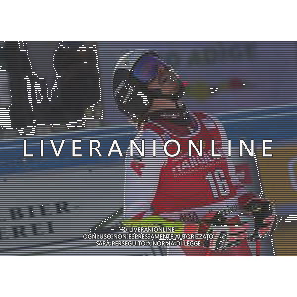 BisiS/LMedia - 2021 FIS Ski World Cup - Men 39 Giant Slalom - alpine ski race 19 December 2021 - Gran Risa, Alta Badia, Italy Photo showing: SKIING - AUDI FIS SKI WORLD CUP, GS MEN ALTA BADIA, TRENTINO ALTO ADIGE, ITALY 2021-12-19 - Sunday Image shows FELLER Manuel (AUT) Third place, @BisiS/LMedia/AGENZIA ALDO LIVERANI SAS