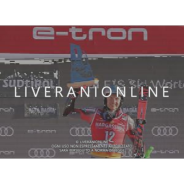 BisiS/LMedia - 2021 FIS Ski World Cup - Men 39 Giant Slalom - alpine ski race 19 December 2021 - Gran Risa, Alta Badia, Italy Photo showing: SKIING - AUDI FIS SKI WORLD CUP, GS MEN ALTA BADIA, TRENTINO ALTO ADIGE, ITALY 2021-12-19 - Sunday Image shows KRISTOFFERSEN Henrik (NOR) First place, @BisiS/LMedia/AGENZIA ALDO LIVERANI SAS