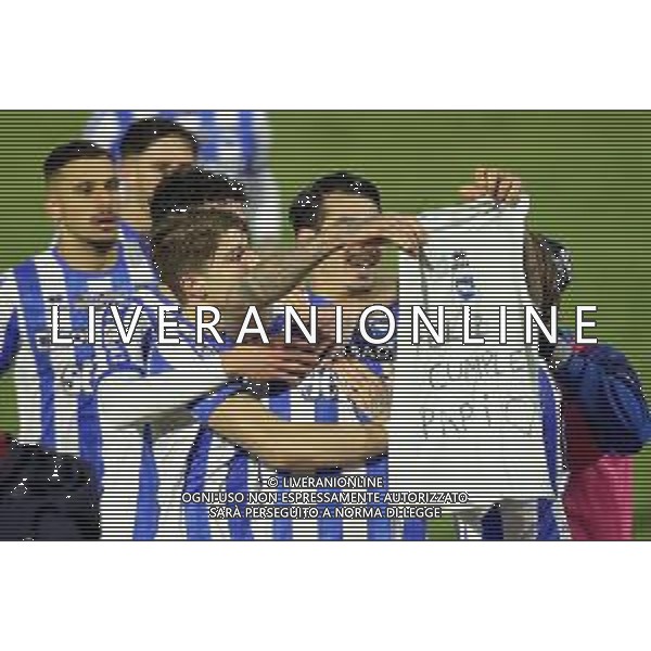 IMOLA 19 12 2021 IMOLESE CALCIO-PESCARA SERIE C 0-1 NELLA FOTO ESULTANZA DI FRANCO FERRARI DOPO GOL DELLA VITTORIA ©SANNA/AGENZIA ALDO LIVERANI SAS