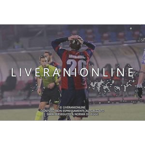 IMOLA 19 12 2021 IMOLESE CALCIO-PESCARA SERIE C 0-1 NELLA FOTO DISPERAZIONE DI LUCA LOMBARDI ©SANNA/AGENZIA ALDO LIVERANI SAS