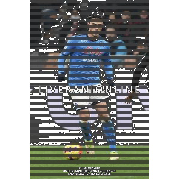 Eljif Elmas (Napoli) Milan vs Napoli Campionato Serie A TIM - 18a giornata Milano 19-12-2021 Stadio Giuseppe Meazza - San Siro foto Roberto Garavaglia/ag. Aldo Liverani sas /AGENZIA ALDO LIVERANI SAS