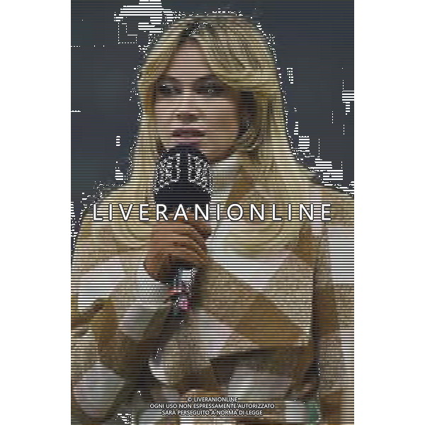 Diletta Leotta giornalista di DAZN Milan vs Napoli Campionato Serie A TIM - 18a giornata Milano 19-12-2021 Stadio Giuseppe Meazza - San Siro foto Roberto Garavaglia/ag. Aldo Liverani sas