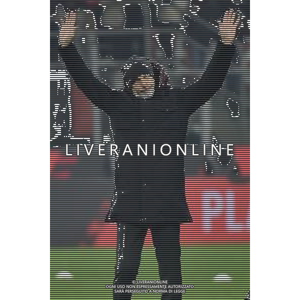 Stefano Pioli allenatore Milan Milan vs Napoli Campionato Serie A TIM - 18a giornata Milano 19-12-2021 Stadio Giuseppe Meazza - San Siro foto Roberto Garavaglia/ag. Aldo Liverani sas