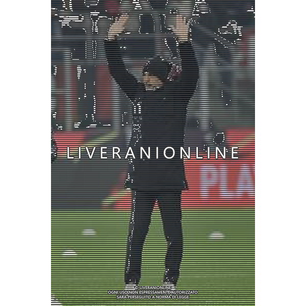Stefano Pioli allenatore Milan Milan vs Napoli Campionato Serie A TIM - 18a giornata Milano 19-12-2021 Stadio Giuseppe Meazza - San Siro foto Roberto Garavaglia/ag. Aldo Liverani sas