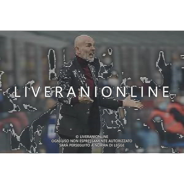 Stefano Pioli allenatore Milan Milan vs Napoli Campionato Serie A TIM - 18a giornata Milano 19-12-2021 Stadio Giuseppe Meazza - San Siro foto Roberto Garavaglia/ag. Aldo Liverani sas