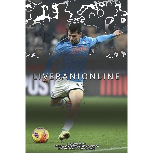 Hirving Lozano (Napoli) Milan vs Napoli Campionato Serie A TIM - 18a giornata Milano 19-12-2021 Stadio Giuseppe Meazza - San Siro foto Roberto Garavaglia/ag. Aldo Liverani sas
