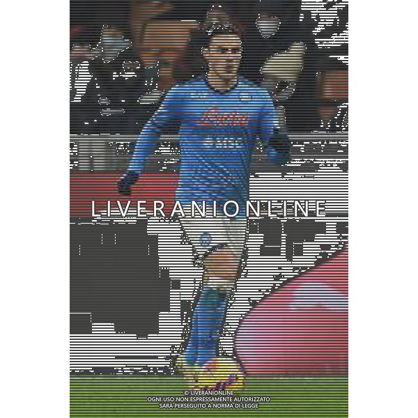 Eljif Elmas (Napoli) Milan vs Napoli Campionato Serie A TIM - 18a giornata Milano 19-12-2021 Stadio Giuseppe Meazza - San Siro foto Roberto Garavaglia/ag. Aldo Liverani sas