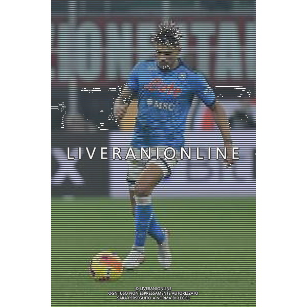 Kevin Malcuit (Napoli) Milan vs Napoli Campionato Serie A TIM - 18a giornata Milano 19-12-2021 Stadio Giuseppe Meazza - San Siro foto Roberto Garavaglia/ag. Aldo Liverani sas