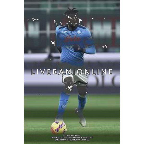 Andre Zambo Anguissa (Napoli) Milan vs Napoli Campionato Serie A TIM - 18a giornata Milano 19-12-2021 Stadio Giuseppe Meazza - San Siro foto Roberto Garavaglia/ag. Aldo Liverani sas