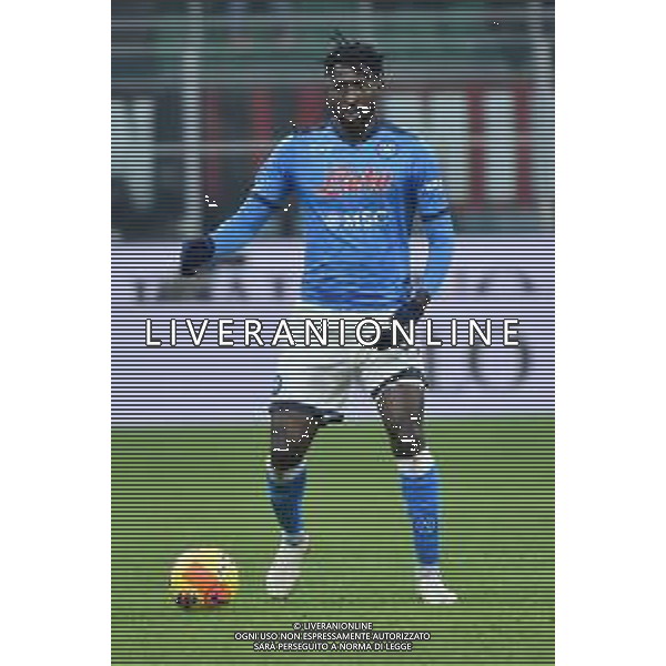 Andre Zambo Anguissa (Napoli) Milan vs Napoli Campionato Serie A TIM - 18a giornata Milano 19-12-2021 Stadio Giuseppe Meazza - San Siro foto Roberto Garavaglia/ag. Aldo Liverani sas