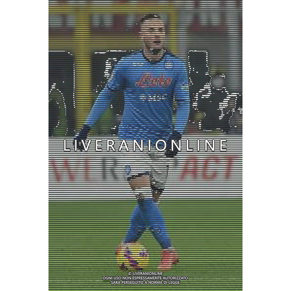 Amir Rrahmani (Napoli) Milan vs Napoli Campionato Serie A TIM - 18a giornata Milano 19-12-2021 Stadio Giuseppe Meazza - San Siro foto Roberto Garavaglia/ag. Aldo Liverani sas