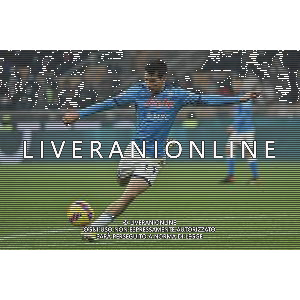 Hirving Lozano (Napoli) Milan vs Napoli Campionato Serie A TIM - 18a giornata Milano 19-12-2021 Stadio Giuseppe Meazza - San Siro foto Roberto Garavaglia/ag. Aldo Liverani sas