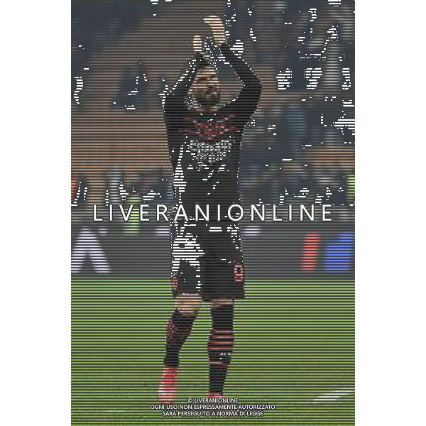 Olivier Giroud (Milan) Milan vs Napoli Campionato Serie A TIM - 18a giornata Milano 19-12-2021 Stadio Giuseppe Meazza - San Siro foto Roberto Garavaglia/ag. Aldo Liverani sas