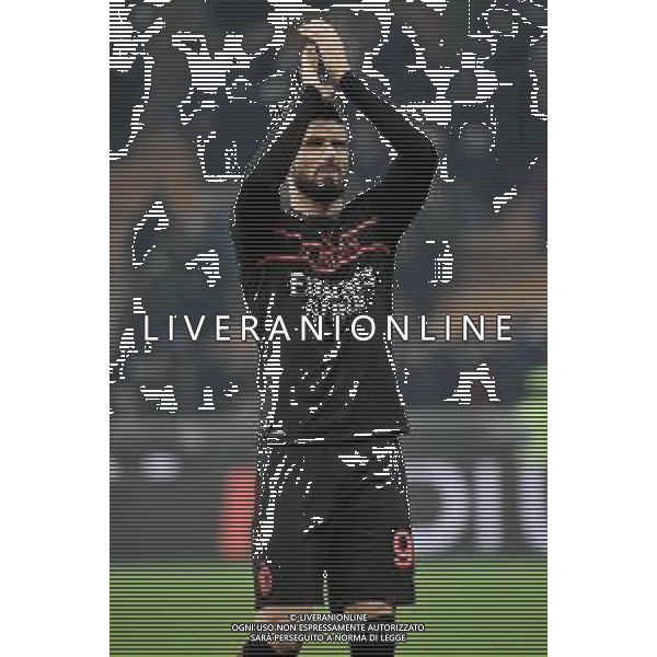 Olivier Giroud (Milan) Milan vs Napoli Campionato Serie A TIM - 18a giornata Milano 19-12-2021 Stadio Giuseppe Meazza - San Siro foto Roberto Garavaglia/ag. Aldo Liverani sas