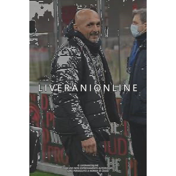 Luciano Spalletti allenatore Napoli Milan vs Napoli Campionato Serie A TIM - 18a giornata Milano 19-12-2021 Stadio Giuseppe Meazza - San Siro foto Roberto Garavaglia/ag. Aldo Liverani sas