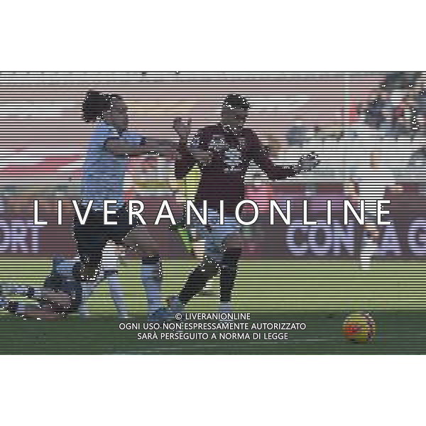 Torino 12.12.2021 Stadio Grande Torino Torino vs Bologna Campionato Serie A 2021/2022 ©Manuela Viganti/Agenzia Aldo Liverani Nella foto: antonio sanabria e arthur theate ©FALZONE/AGENZIA ALDO LIVERANI SAS