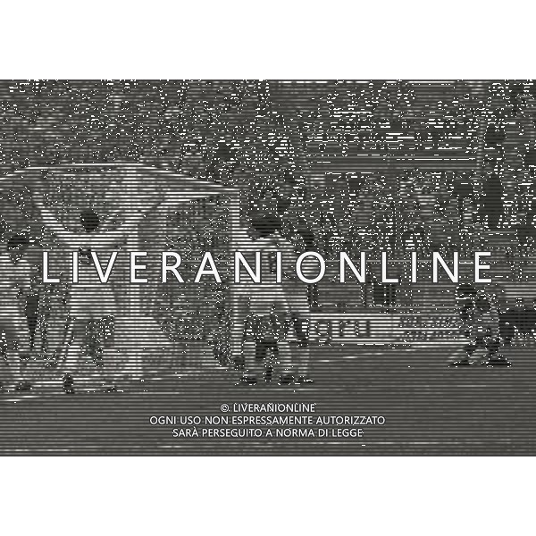 25-03-1984 CREMONA CAMPIONATO DI CALCIO SERIE B CREMONESE-MONZA 4-0 NELLA FOTO ESULTANZA GIOCATORI CREMONESE AG ALDO LIVERANI SAS