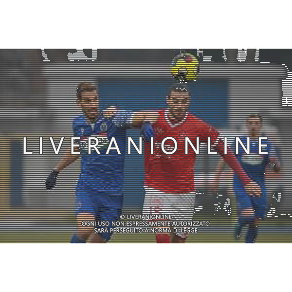 ¬© TVRG Iacopo Cernigoi (Seregno) SX e Alessandro Ligi (Triestina) DX Seregno vs Triestina Campionato Serie C girone A - 20a giornata Seregno (MB) 21-12-2021 Stadio Ferruccio foto Roberto Garavaglia/ag. Aldo Liverani sas/AGENZIA ALDO LIVERANI SAS