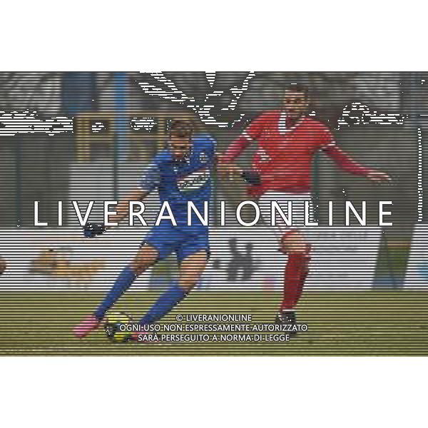 ¬© TVRG Iacopo Cernigoi (Seregno) SX e Alessandro Ligi (Triestina) DX Seregno vs Triestina Campionato Serie C girone A - 20a giornata Seregno (MB) 21-12-2021 Stadio Ferruccio foto Roberto Garavaglia/ag. Aldo Liverani sas/AGENZIA ALDO LIVERANI SAS