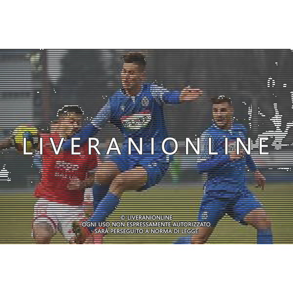 ¬© TVRG Vincenzo Sarno (Triestina) SX e Riccardo Zoia (Seregno) DX Seregno vs Triestina Campionato Serie C girone A - 20a giornata Seregno (MB) 21-12-2021 Stadio Ferruccio foto Roberto Garavaglia/ag. Aldo Liverani sas/AGENZIA ALDO LIVERANI SAS