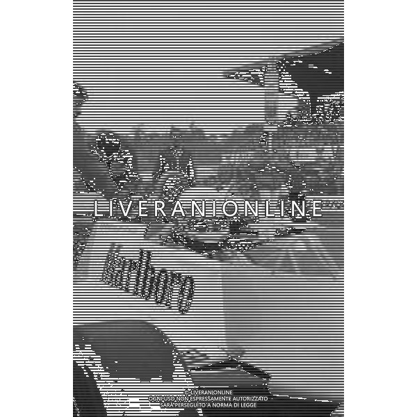 GRAN PREMIO DI SAN MARINO CAMPIONATO MONDIALE DI FORMULA 1, AUTODROMO DI IMOLA 3 MAGGIO 1981 - RETROSPETTIVA Nella foto il pilota Andrea De Cesaris su McLaren-Ford Cosworth ©Archivio Giovanni Liverani/AGENZIA ALDO LIVERANI SAS