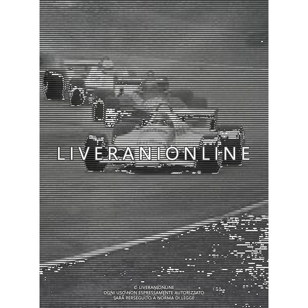GRAN PREMIO DI SAN MARINO CAMPIONATO MONDIALE DI FORMULA 1, AUTODROMO DI IMOLA 3 MAGGIO 1981 - RETROSPETTIVA Nella foto il pilota Bruno Giacomelli su Alfa Romeo ©Archivio Giovanni Liverani/AGENZIA ALDO LIVERANI SAS