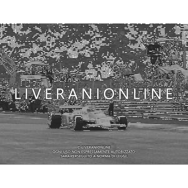 GRAN PREMIO DI SAN MARINO CAMPIONATO MONDIALE DI FORMULA 1, AUTODROMO DI IMOLA 3 MAGGIO 1981 - RETROSPETTIVA Nella foto il pilota Bruno Giacomelli su Alfa Romeo ©Archivio Giovanni Liverani/AGENZIA ALDO LIVERANI SAS