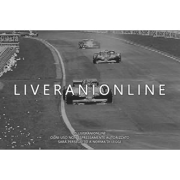 GRAN PREMIO DI SAN MARINO CAMPIONATO MONDIALE DI FORMULA 1, AUTODROMO DI IMOLA 3 MAGGIO 1981 - RETROSPETTIVA Nella foto il pilota Gilles Villeneuve su Ferrari e Didier Pironi ©Archivio Giovanni Liverani/AGENZIA ALDO LIVERANI SAS