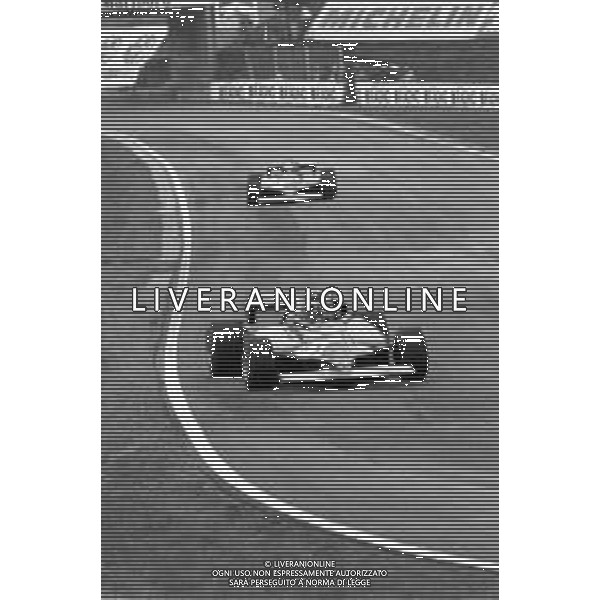 GRAN PREMIO DI SAN MARINO CAMPIONATO MONDIALE DI FORMULA 1, AUTODROMO DI IMOLA 3 MAGGIO 1981 - RETROSPETTIVA Nella foto il pilota Gilles Villeneuve su Ferrari ©Archivio Giovanni Liverani/AGENZIA ALDO LIVERANI SAS