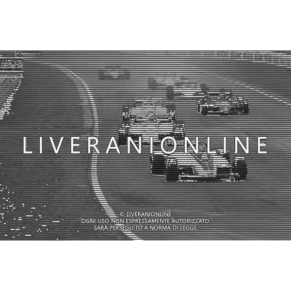 GRAN PREMIO DI SAN MARINO CAMPIONATO MONDIALE DI FORMULA 1, AUTODROMO DI IMOLA 3 MAGGIO 1981 - RETROSPETTIVA Nella foto il pilota Hector Rebaque su Brabham-Ford Cosworth e Mario Andretti e Michele Alboreto ©Archivio Giovanni Liverani/AGENZIA ALDO LIVERANI SAS