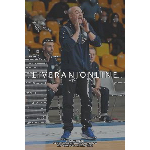 ¬© TVRG Marco Sodini allenatore Cantu\' San Bernardo-Cinelandia Park Cantu\' vs Urania Milano 12a giornata - Campionato Serie A2 girone verde Desio (MB) 21-12-2021 PalaBancoDesio foto Roberto Garavaglia/ag. Aldo Liverani sas/AGENZIA ALDO LIVERANI SAS