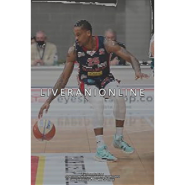 ¬© TVRG Aaron Thomas (Urania Milano) San Bernardo-Cinelandia Park Cantu\' vs Urania Milano 12a giornata - Campionato Serie A2 girone verde Desio (MB) 21-12-2021 PalaBancoDesio foto Roberto Garavaglia/ag. Aldo Liverani sas/AGENZIA ALDO LIVERANI SAS