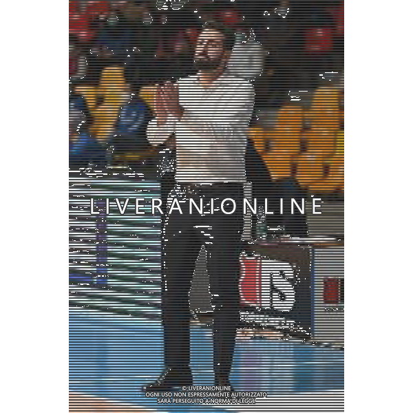 ¬© TVRG Davide Villa allenatore Urania Milano San Bernardo-Cinelandia Park Cantu\' vs Urania Milano 12a giornata - Campionato Serie A2 girone verde Desio (MB) 21-12-2021 PalaBancoDesio foto Roberto Garavaglia/ag. Aldo Liverani sas/AGENZIA ALDO LIVERANI SAS
