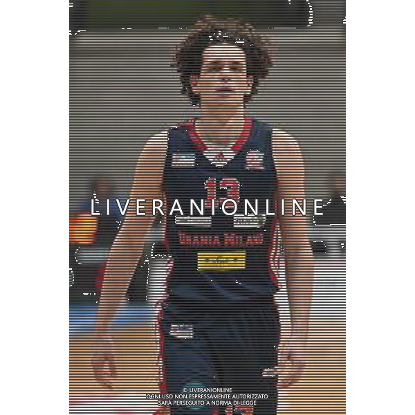 © TVRG Alessandro Cipolla (Urania Milano) San Bernardo-Cinelandia Park Cantu\' vs Urania Milano 12a giornata - Campionato Serie A2 girone verde Desio (MB) 21-12-2021 PalaBancoDesio foto Roberto Garavaglia/ag. Aldo Liverani sas/AGENZIA ALDO LIVERANI SAS