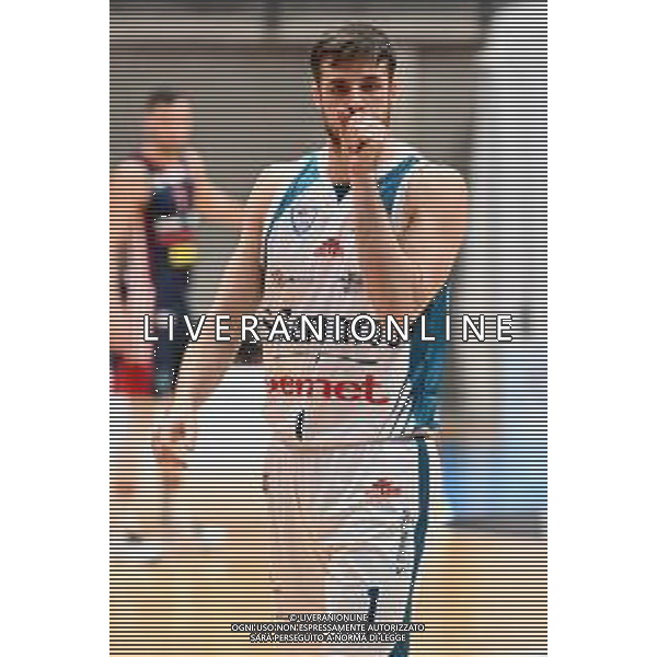 ¬© TVRG Francesco Stefanelli (Cantu\') San Bernardo-Cinelandia Park Cantu\' vs Urania Milano 12a giornata - Campionato Serie A2 girone verde Desio (MB) 21-12-2021 PalaBancoDesio foto Roberto Garavaglia/ag. Aldo Liverani sas/AGENZIA ALDO LIVERANI SAS