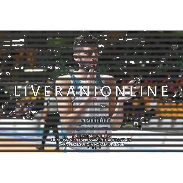 ¬© TVRG Matteo Da Ros (Cantu\') San Bernardo-Cinelandia Park Cantu\' vs Urania Milano 12a giornata - Campionato Serie A2 girone verde Desio (MB) 21-12-2021 PalaBancoDesio foto Roberto Garavaglia/ag. Aldo Liverani sas/AGENZIA ALDO LIVERANI SAS