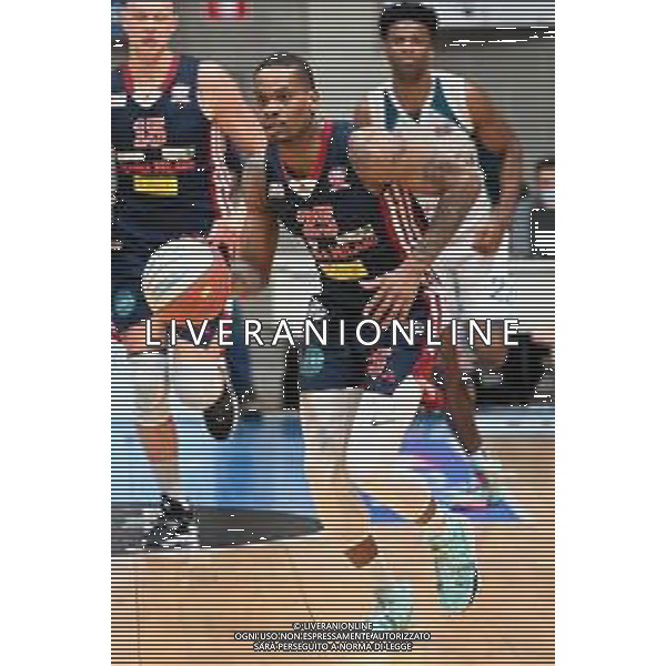 ¬© TVRG Aaron Thomas (Urania Milano) San Bernardo-Cinelandia Park Cantu\' vs Urania Milano 12a giornata - Campionato Serie A2 girone verde Desio (MB) 21-12-2021 PalaBancoDesio foto Roberto Garavaglia/ag. Aldo Liverani sas/AGENZIA ALDO LIVERANI SAS