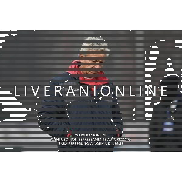 ¬© TVRG Alberto Mariani allenatore Seregno Seregno vs Triestina Campionato Serie C girone A - 20a giornata Seregno (MB) 21-12-2021 Stadio Ferruccio foto Roberto Garavaglia/ag. Aldo Liverani sas/AGENZIA ALDO LIVERANI SAS