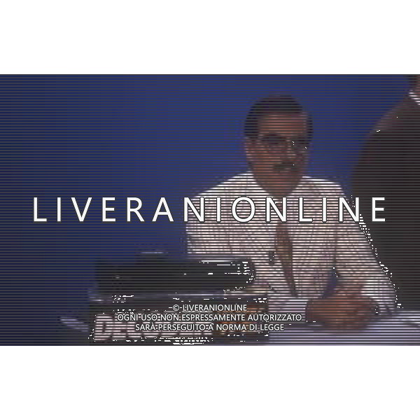 RETROSPETTIVA TEO TEOCOLI ATTORE NELLA FOTO TEO TEOCOLI NELLO SPOT TELEVISIVO DI TELEPIU\' AG ALDO LIVERANI SAS