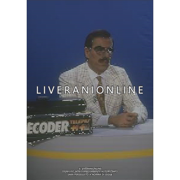 RETROSPETTIVA TEO TEOCOLI ATTORE NELLA FOTO TEO TEOCOLI NELLO SPOT TELEVISIVO DI TELEPIU\' AG ALDO LIVERANI SAS