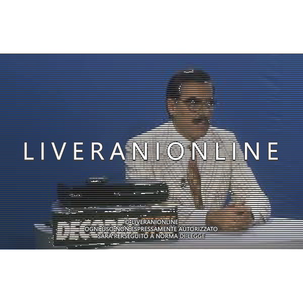 RETROSPETTIVA TEO TEOCOLI ATTORE NELLA FOTO TEO TEOCOLI NELLO SPOT TELEVISIVO DI TELEPIU\' AG ALDO LIVERANI SAS